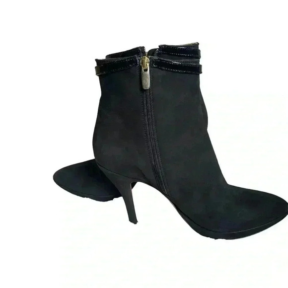 VERO CUOIO women’s black leather booties size 37 USED in excellent condition - Picture 6 of 9